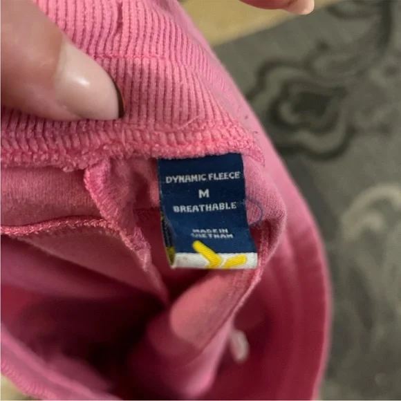 Old Navy Performance Fleece Pink Women's Jogger Pants - Picture 6 of 6